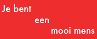Logo een mooi mens